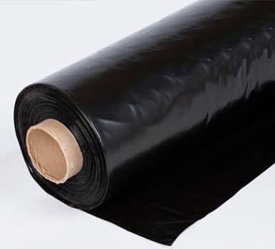 Черная техническая пленка 80 мкм, 3x50 м